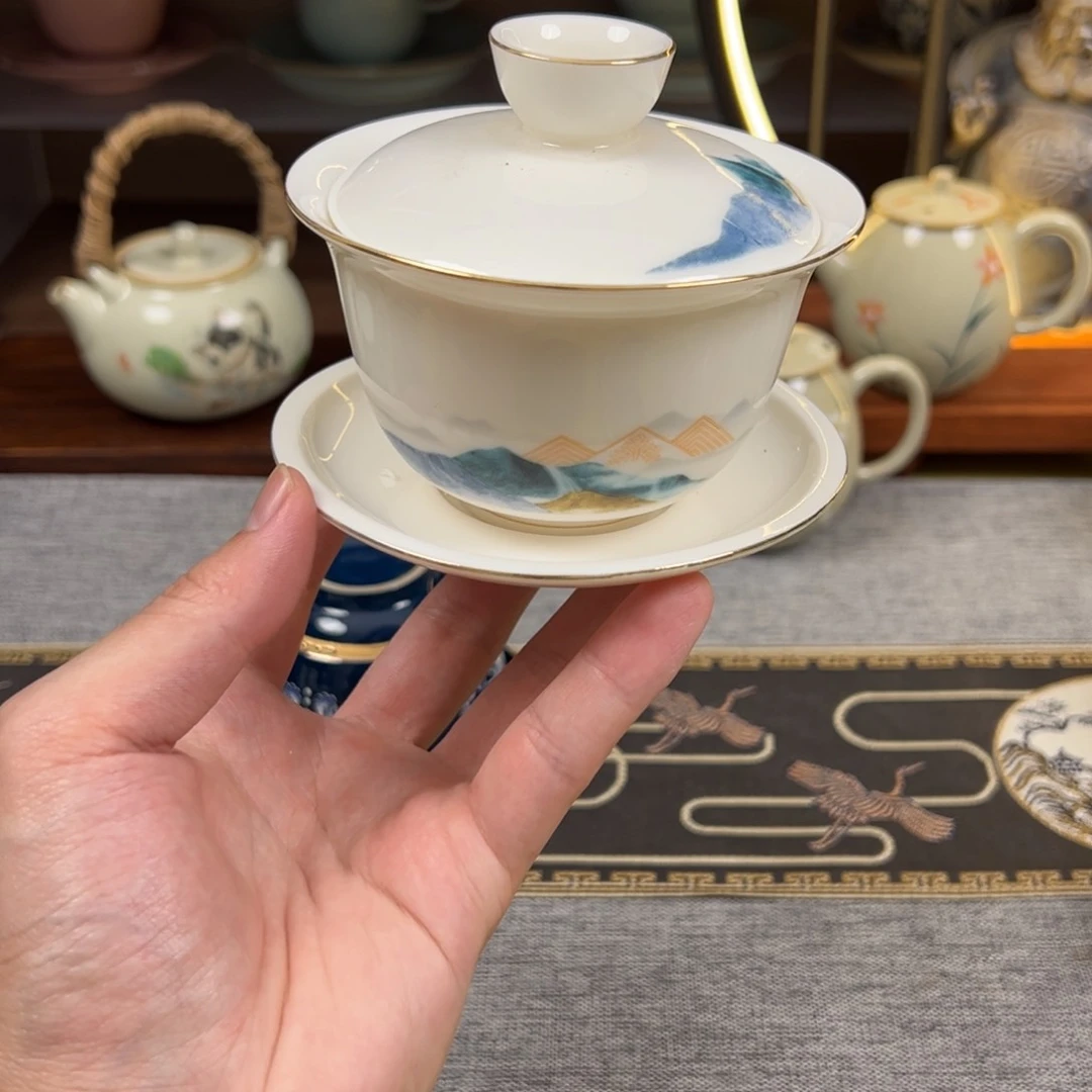 陶瓷茶具盖碗茶壶杯子