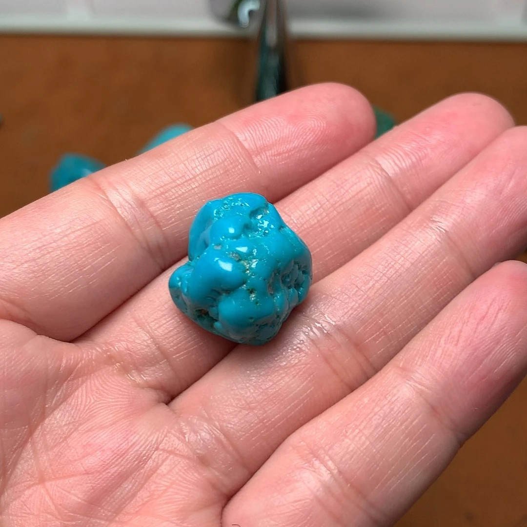 绿松石珠宝奇石未镶嵌用****6