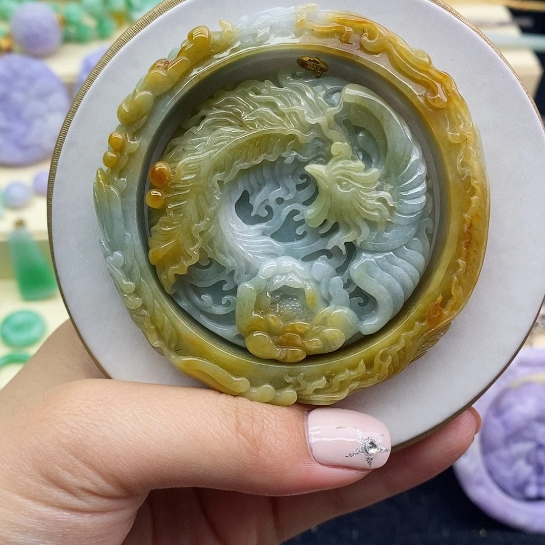 翡翠手镯未镶嵌套镯