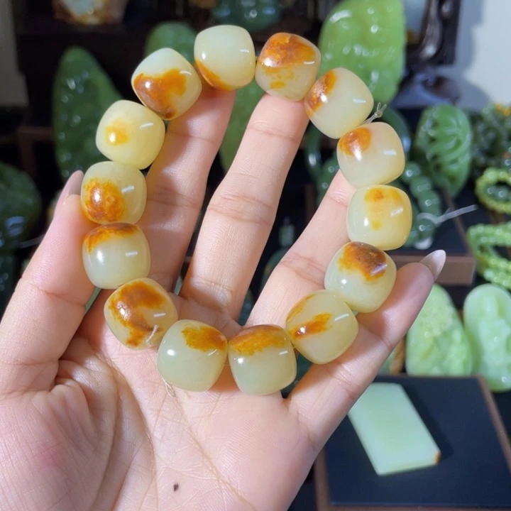 九***歌和田玉未镶嵌手链