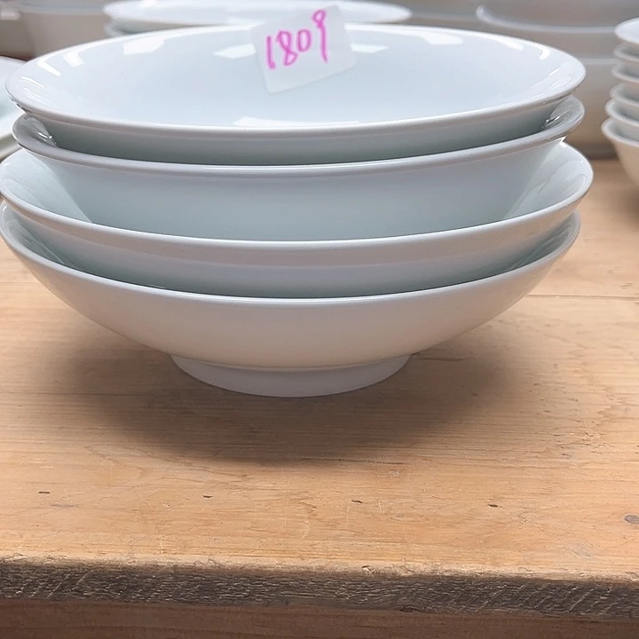 若***琳陶瓷盘子六寸1809号微瑕碗盘，破损包赔补差价，不补发