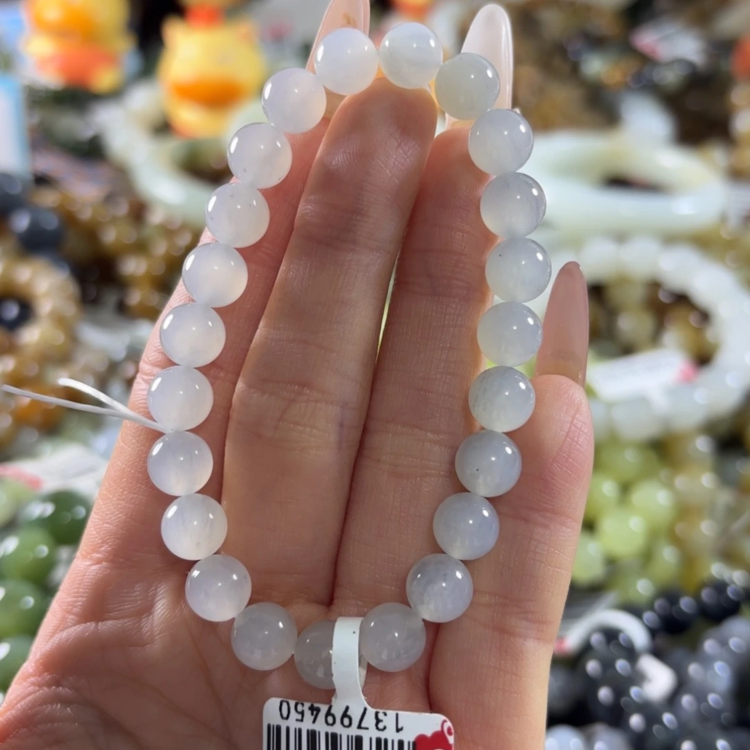 和田玉未镶嵌手串258