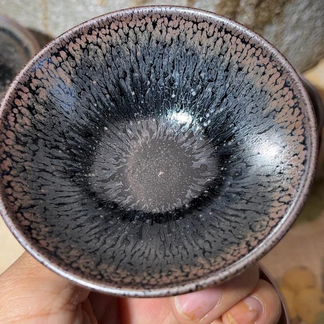 茶盏义兴龙窑坚持真柴