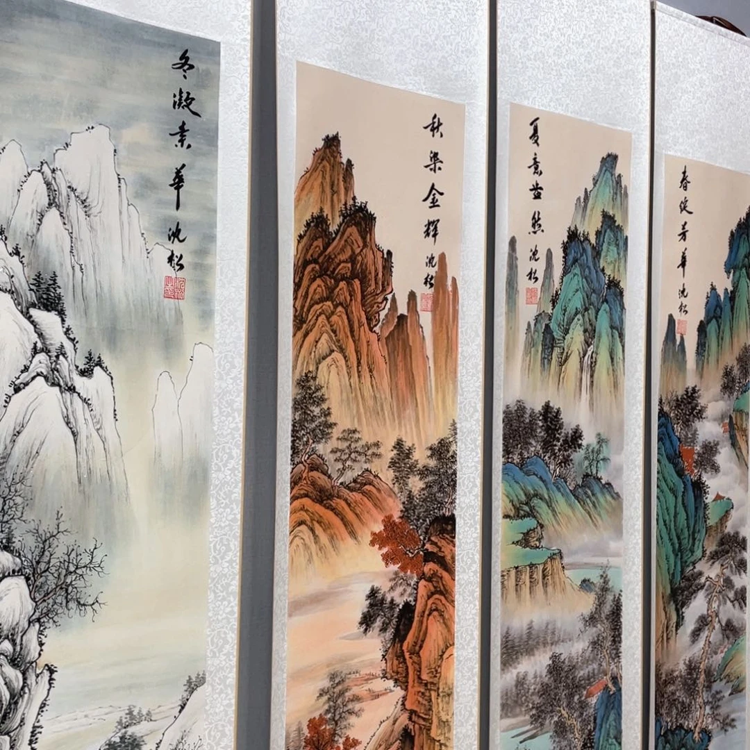 国画老师手笔手绘作品w