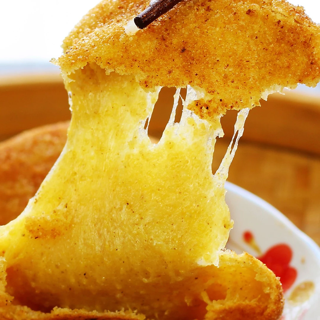 贵州黎平老品种手工糍粑糯米糍粑小米糍粑紫米糍粑