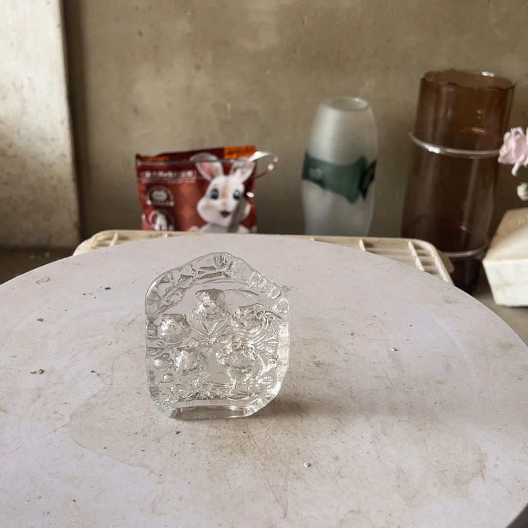 弘扬琉璃花器微瑕高度11