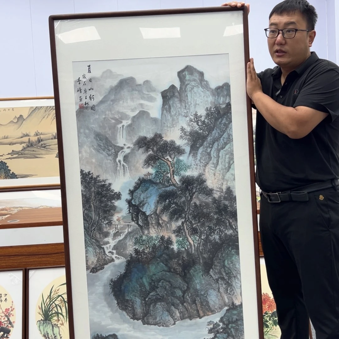 国画国画作品集的艺术品