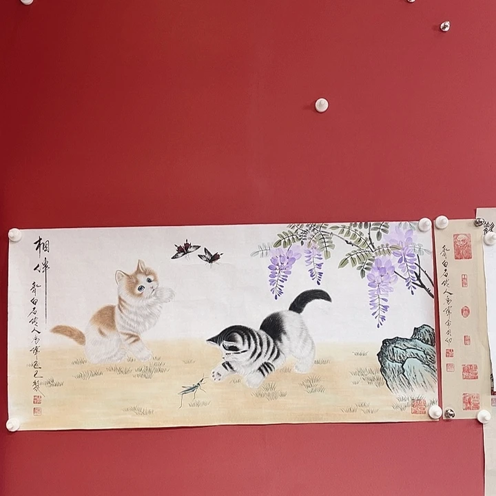 国画冯老师手绘作品