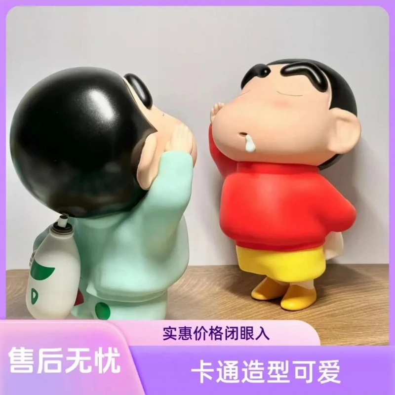 可爱俏皮流口水蜡笔小新ad钙敬礼salute潮趣家居摆件产地中国大陆