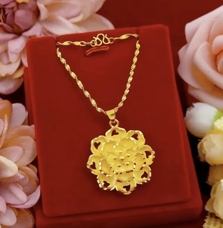 DIY时尚百搭花项链