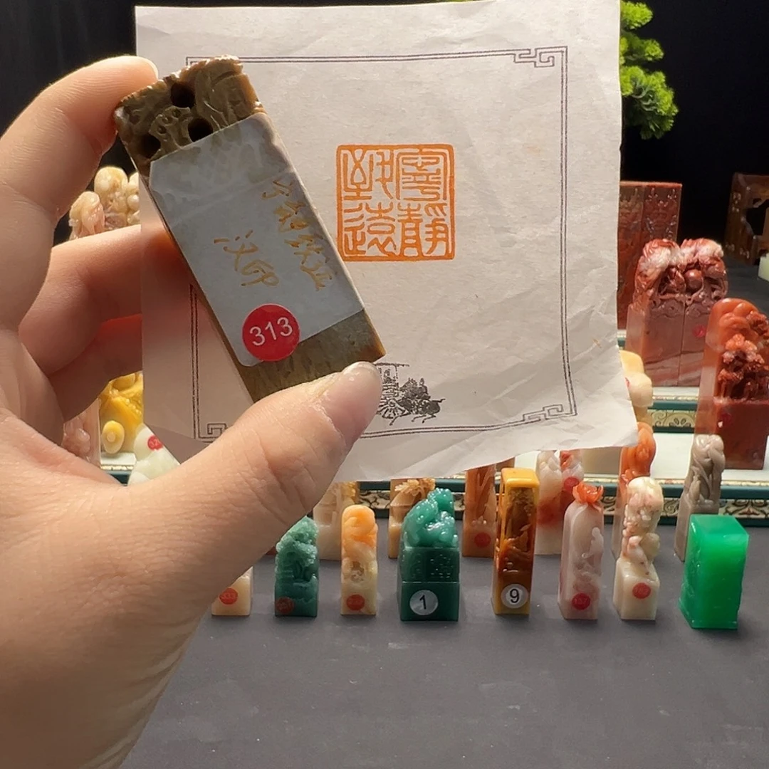 印石昌化石手工制作2.5✖️2.5