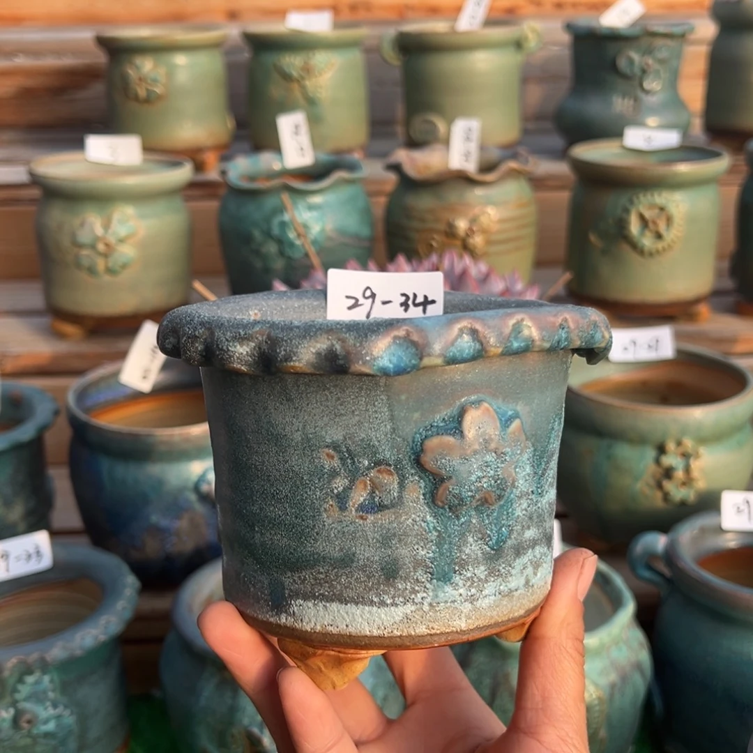 29-34花盆瑕疵小鹿园艺