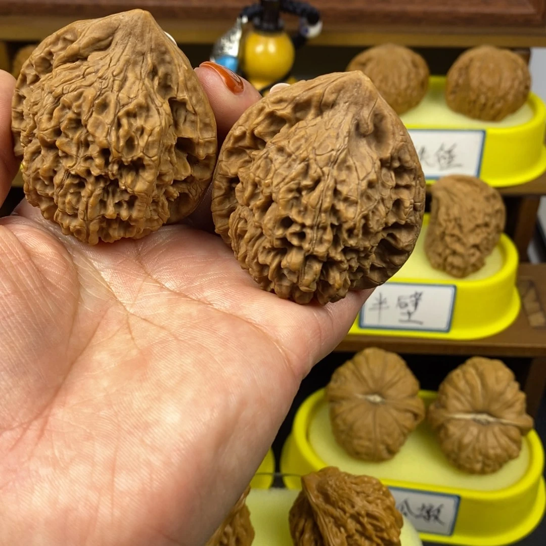 核桃官帽 文玩/木作/... 文玩把件