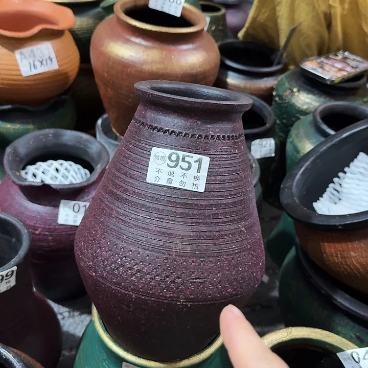 瑕疵紫色小口951高度25口9