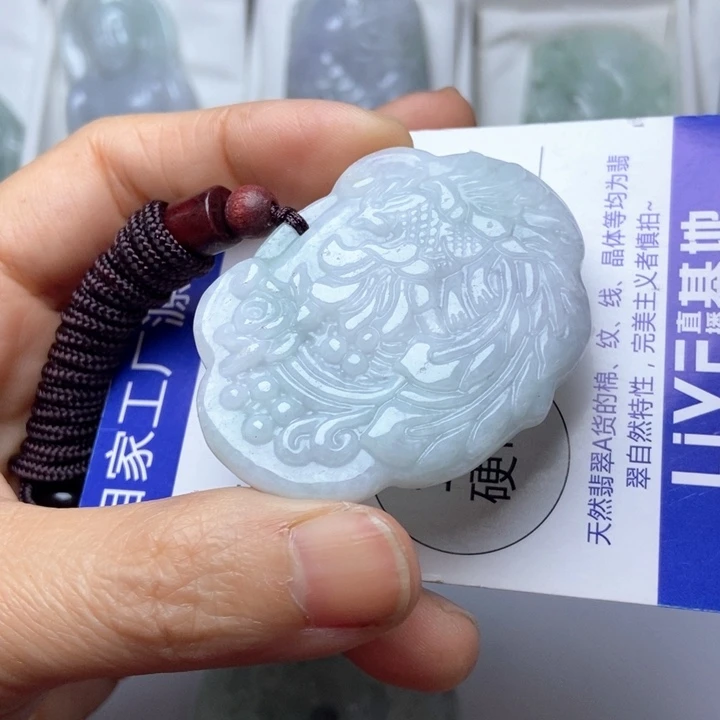 翡翠未镶嵌挂件翡翠