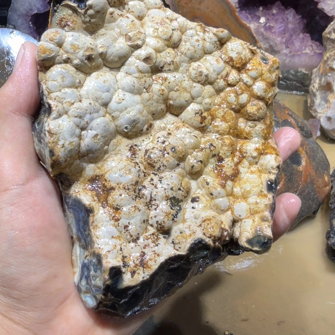 未镶嵌玛瑙/玉髓珠宝半成品
