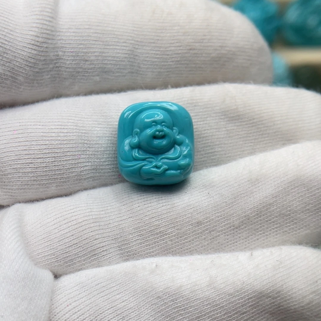 绿松石未镶嵌颈饰卡14.2-15.5-9