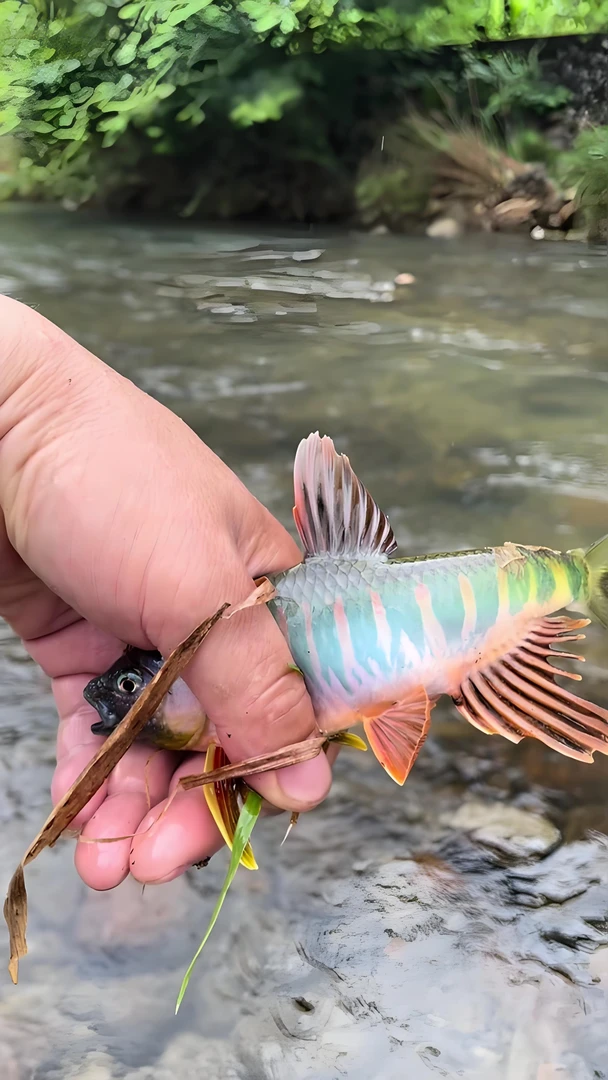 长鳍鱲溪哥马口原生观赏鱼冷水鱼冬季无需加温好养耐活溪流缸水族