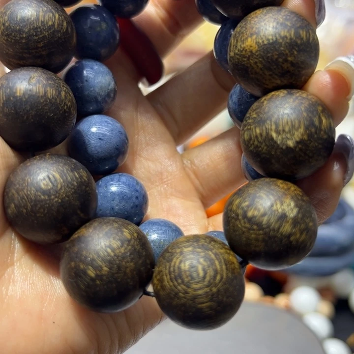 大果紫檀（缅甸花梨）1.6蓝扇子