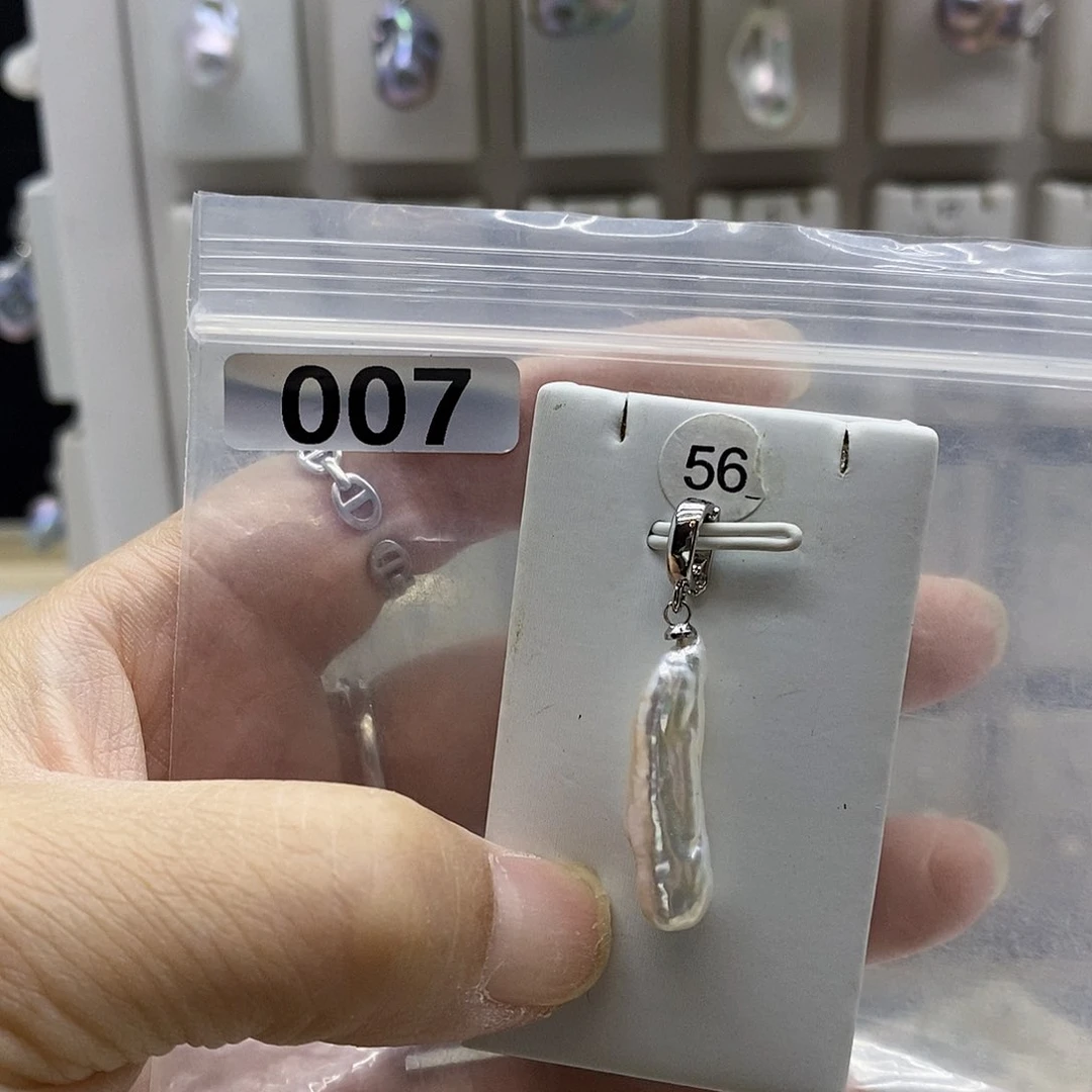 颈饰合金淡水珍珠