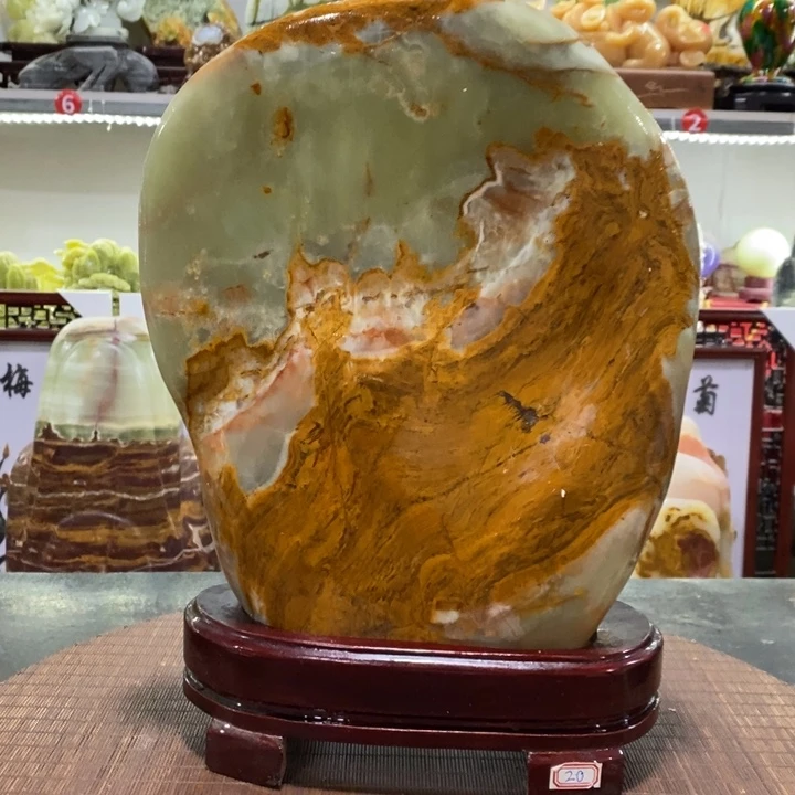 石材信*家居摆件 奇石摆件