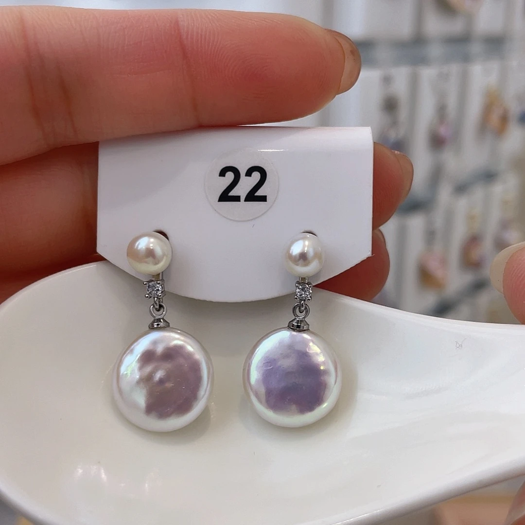 淡水珍珠颈饰银S925镶嵌嗜****甜