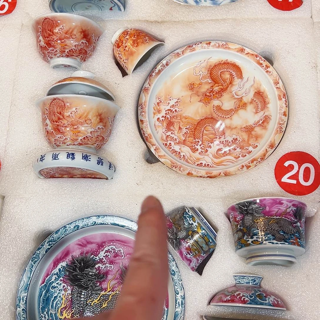 只***包矾红鱼化龙五件套