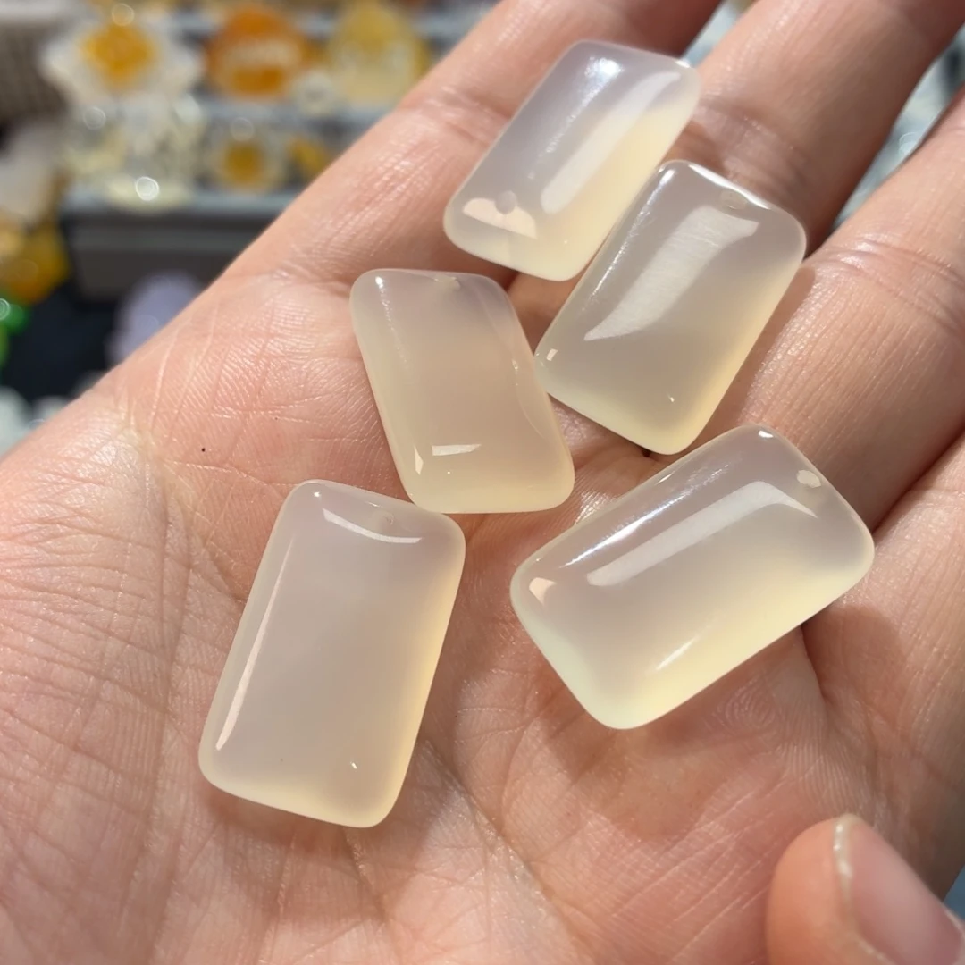 玛瑙/玉髓未镶嵌吊坠(不含链)