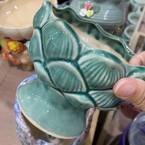 陶瓷D火锅绿色3131313