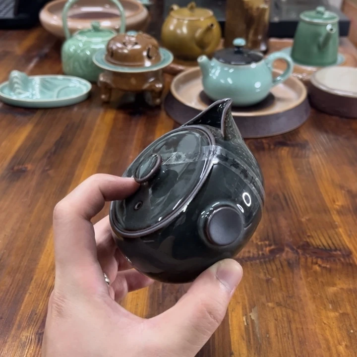 龙泉青瓷茶器微瑕8947
