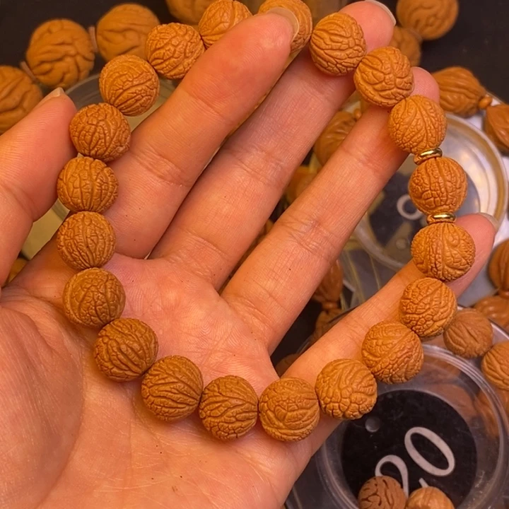 文玩核桃吊坠秦岭龙纹桃核22