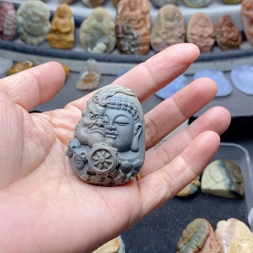 【闪购商品】定制石英质玉吊坠未镶嵌