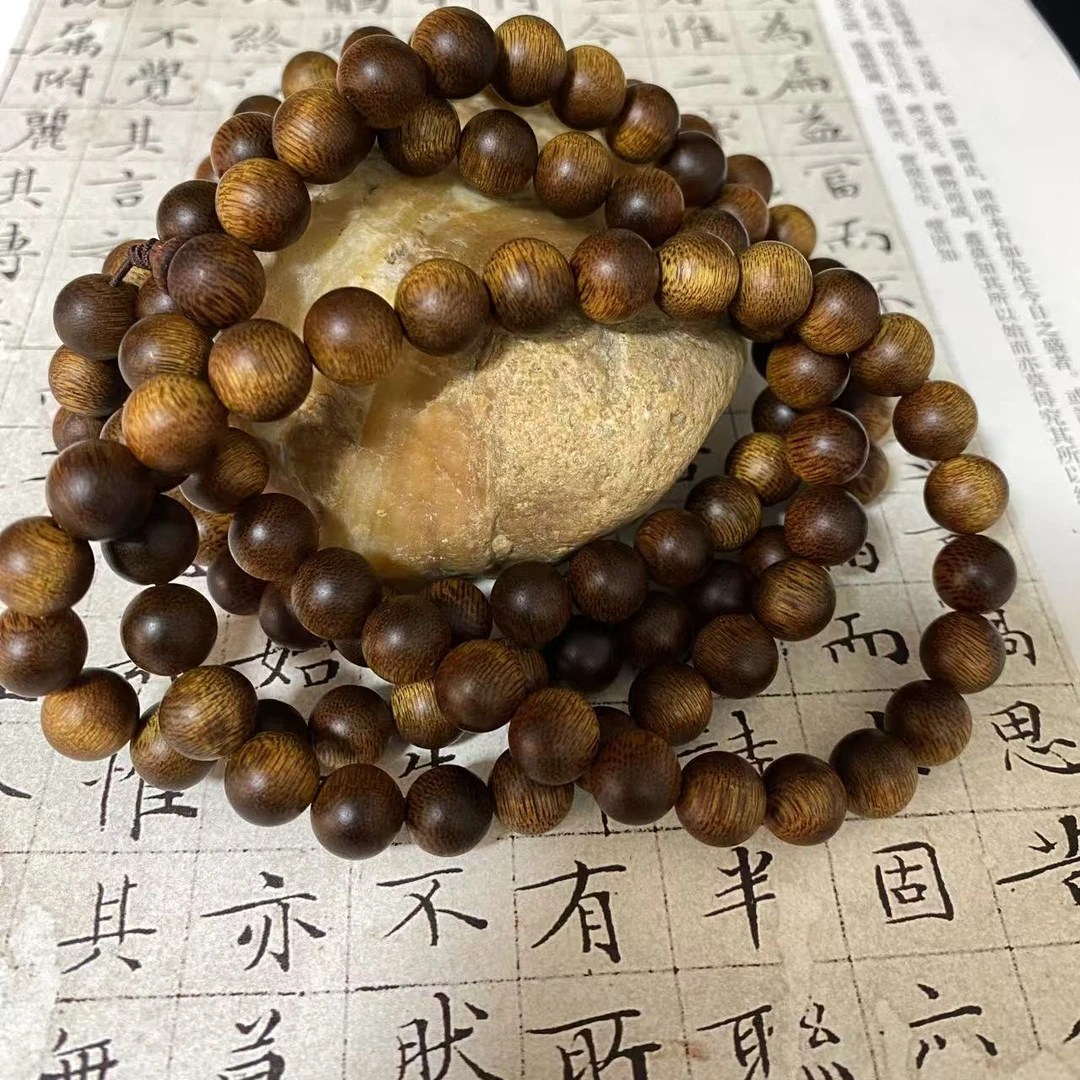 z-856【马泥涝虎斑老料沉水】多圈10mm、77.46g