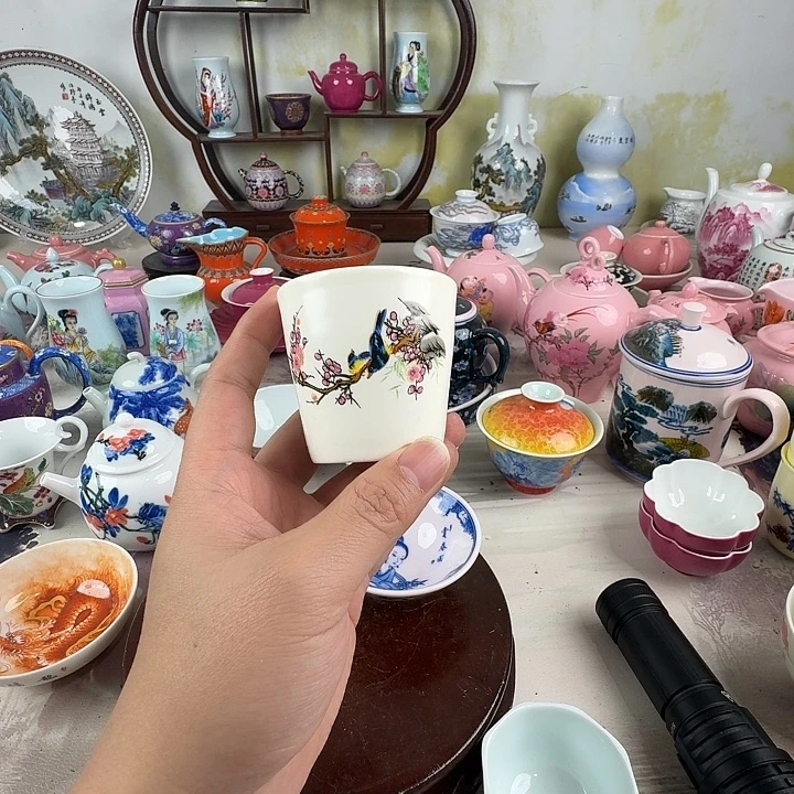 摆件陶景德镇陶瓷老厂瓷1