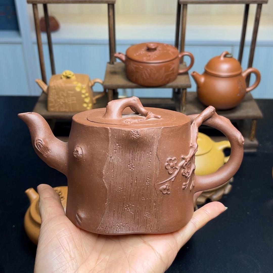 三***明茶壶紫砂手工制作原矿紫砂