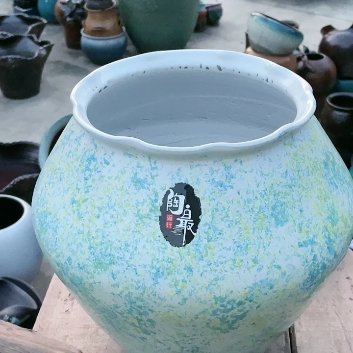 紫砂花盆瑕疵22.28花盆