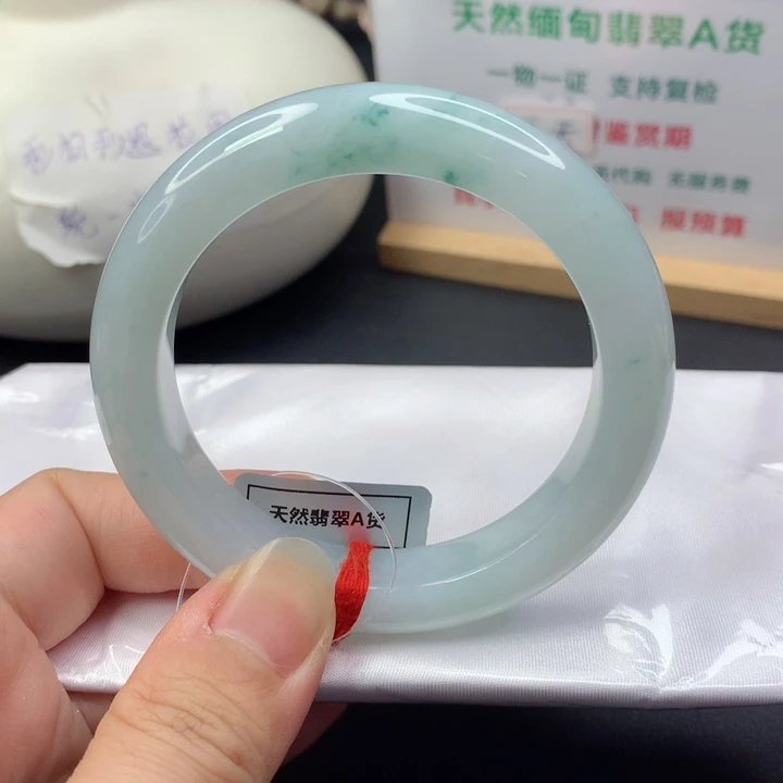 未镶嵌手镯翡翠5455