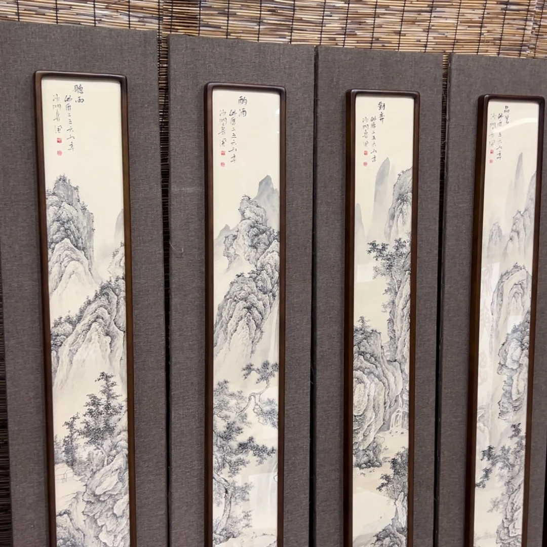 绝***神国画亲笔手绘作品