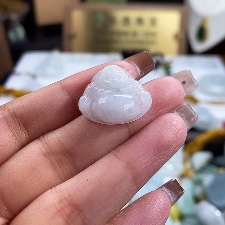 翡翠未镶嵌颈饰4734