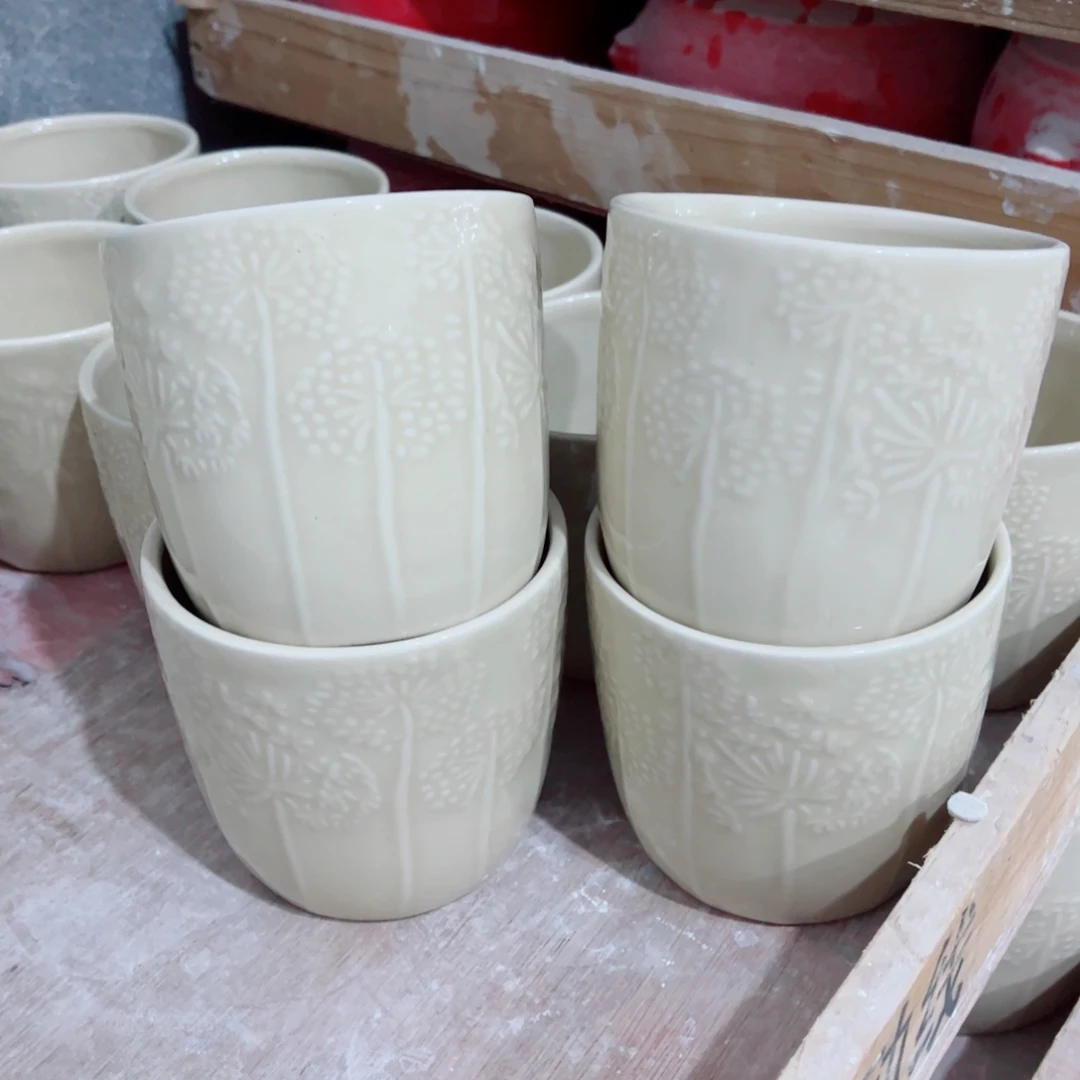 有孔，陶瓷花盆满10米包邮发货