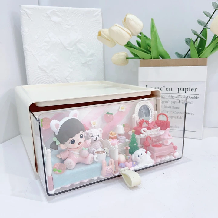 创意DIY 手工抽屉收纳柜创意摆件（大）