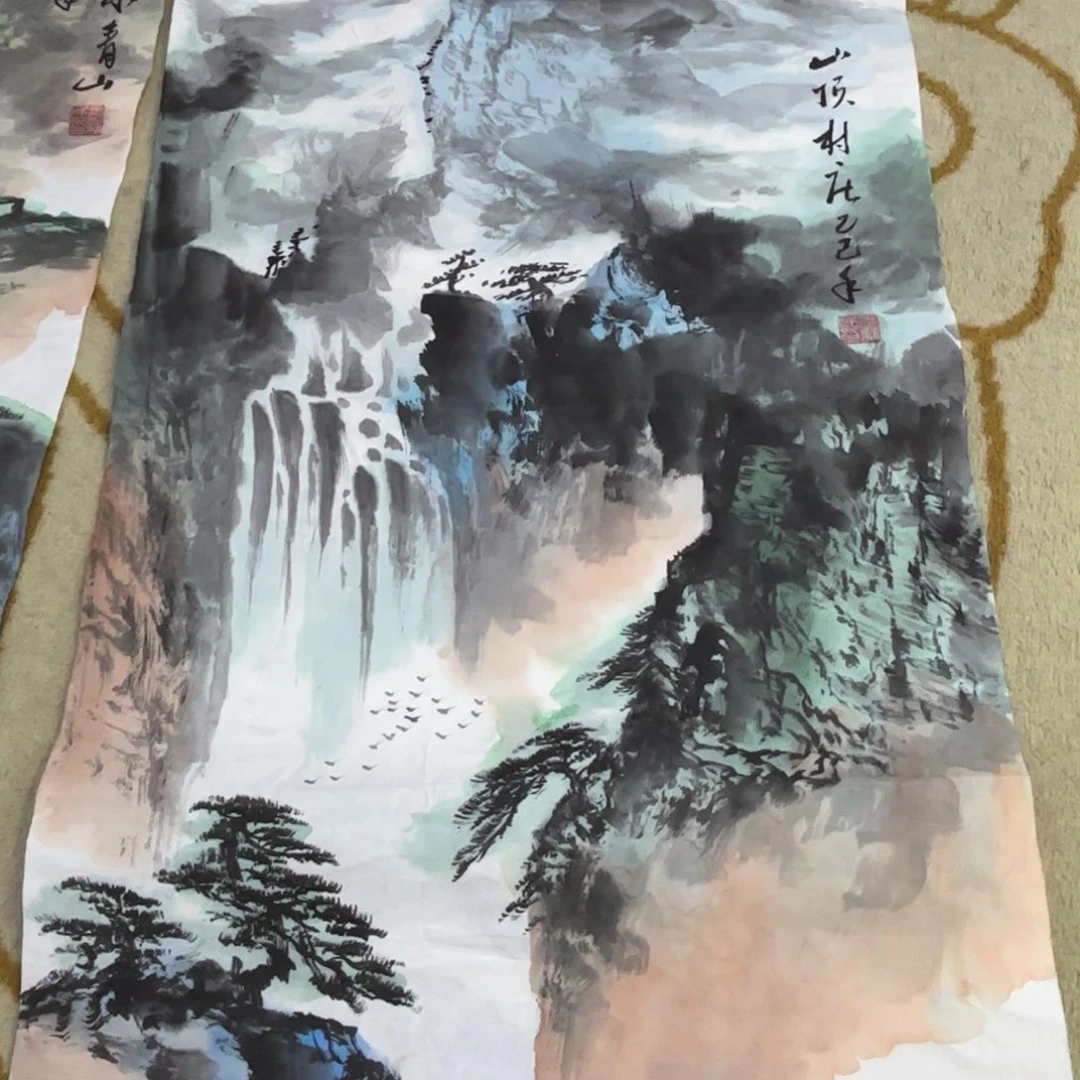 国画于新民老师作品刘