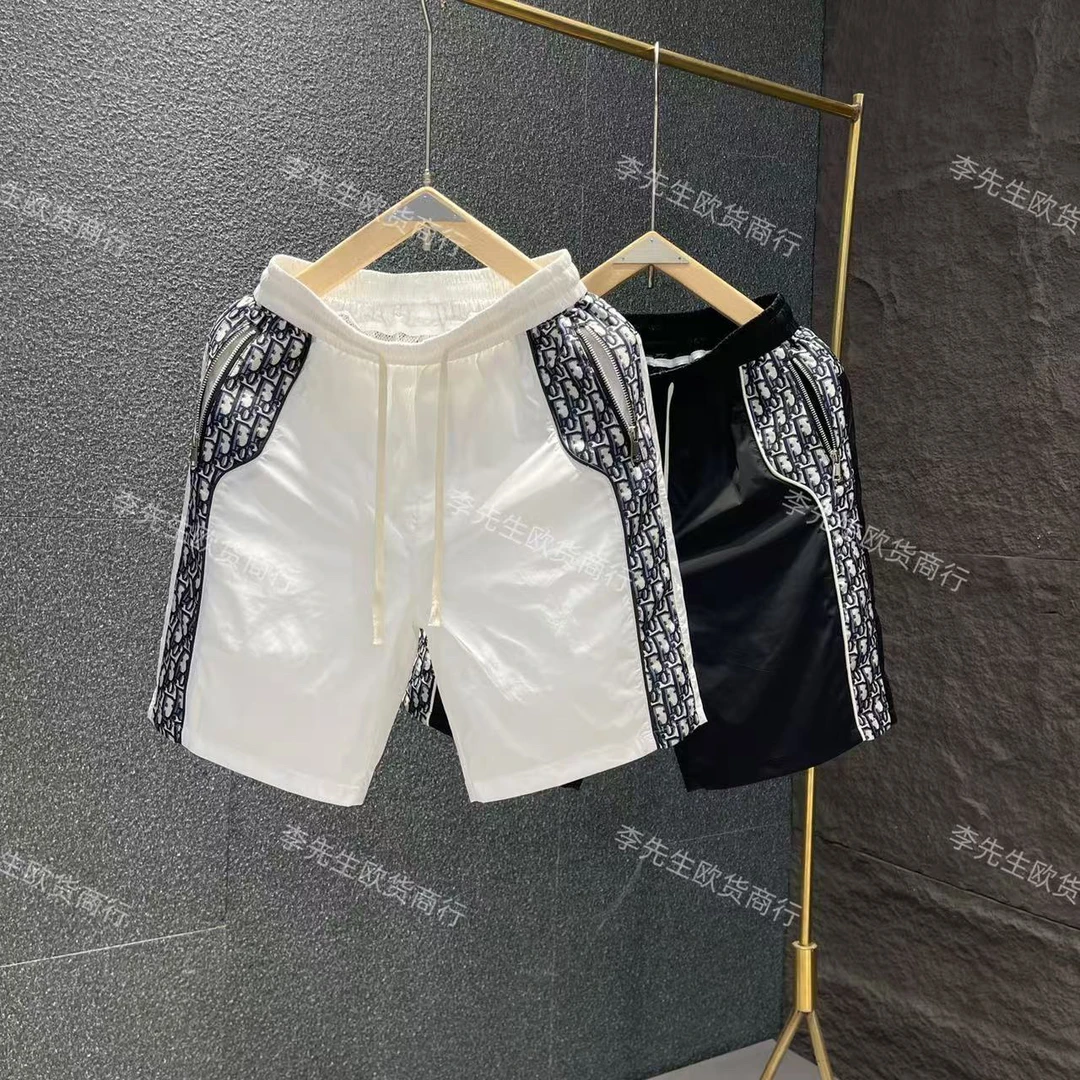 2025新品欧货短裤轻奢时尚夏季潮流薄款个性设计师高奢