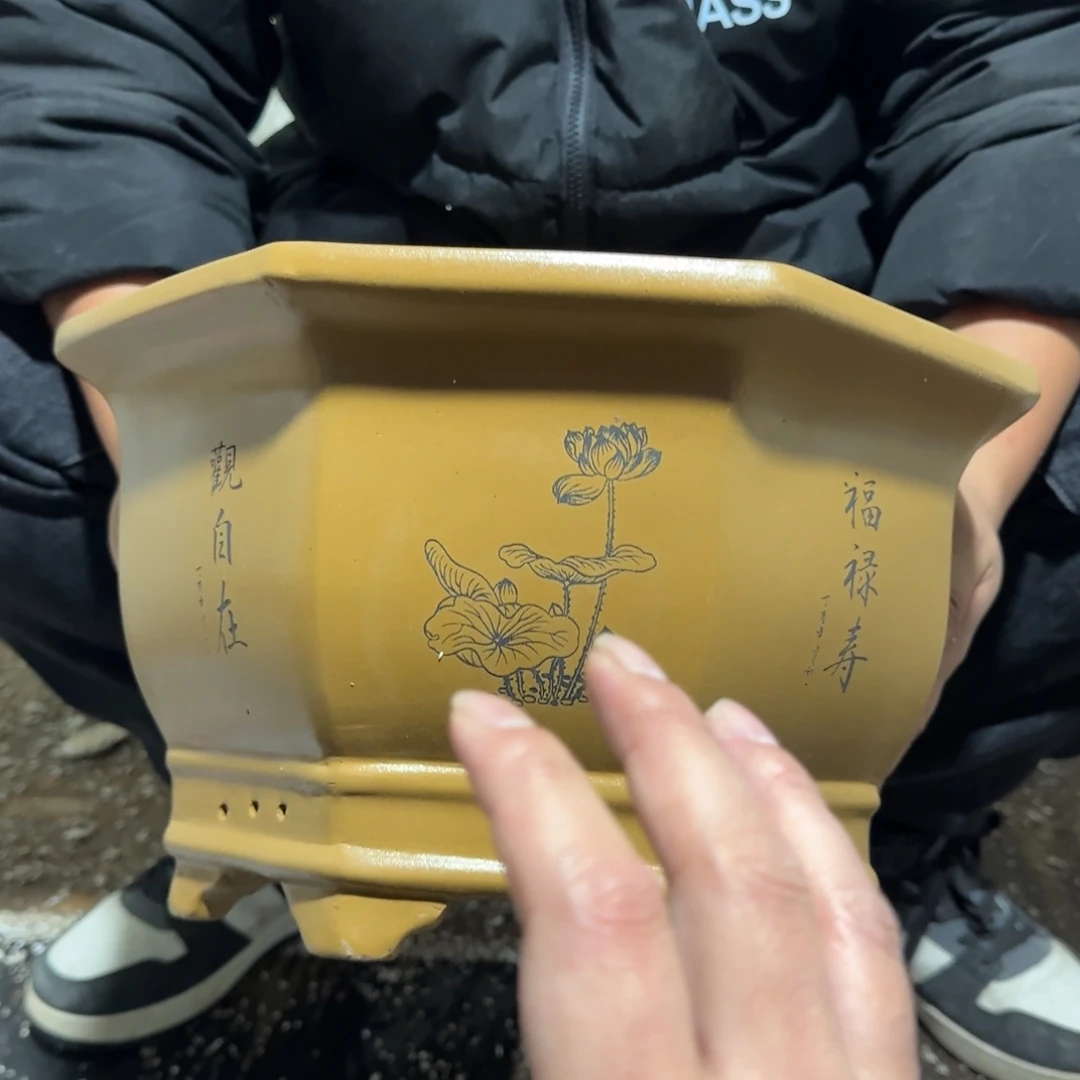 紫砂花盆口径为口径