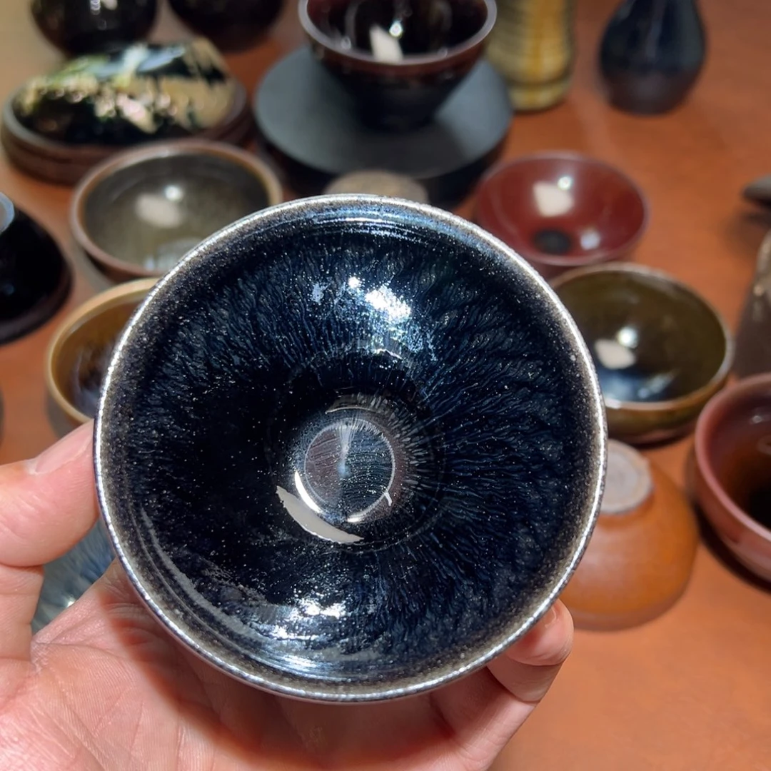 茶盏电烧主人杯建窑建盏茶盏