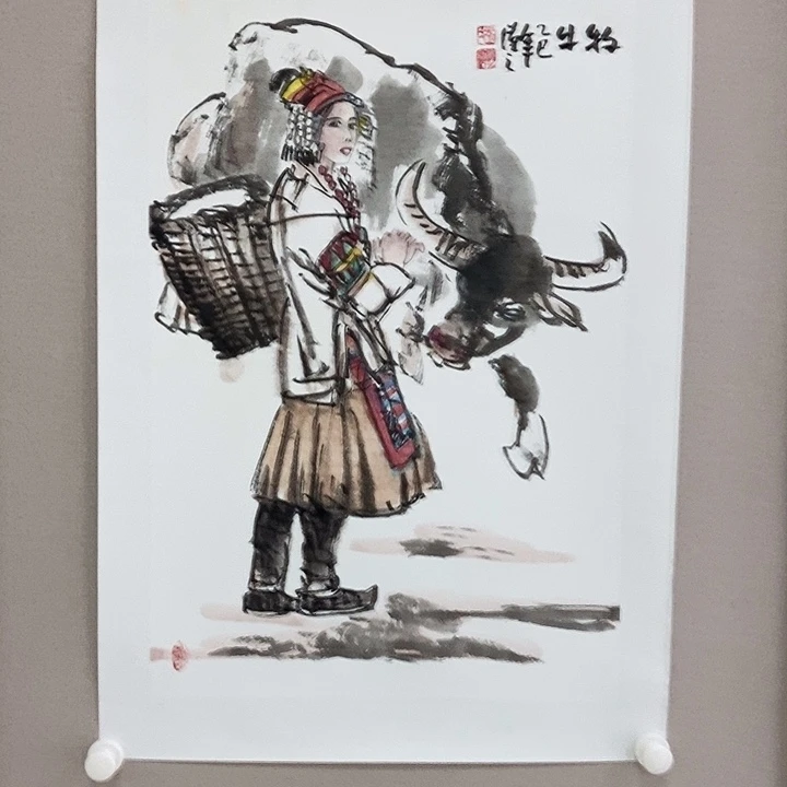 国画亲笔手绘原创