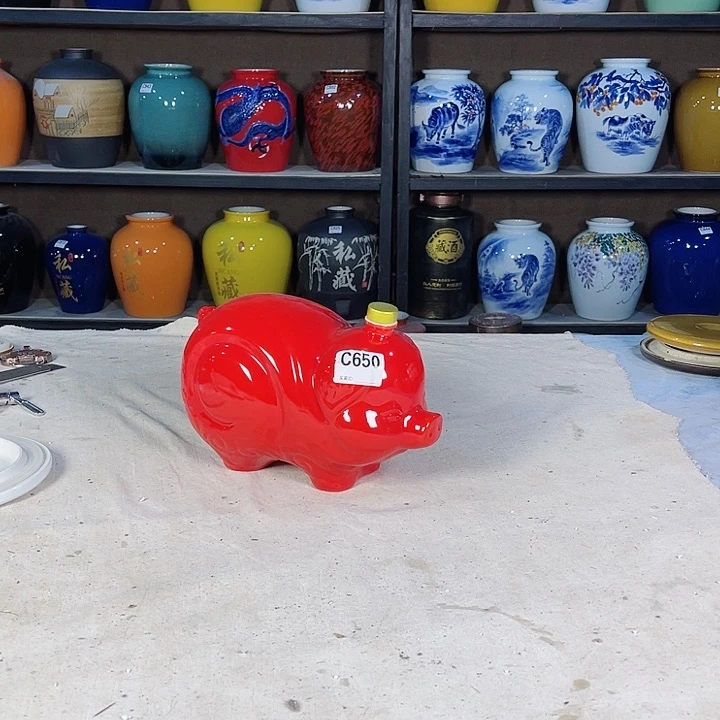 【闪购商品】缸650酒坛5斤装的一个有瑕
