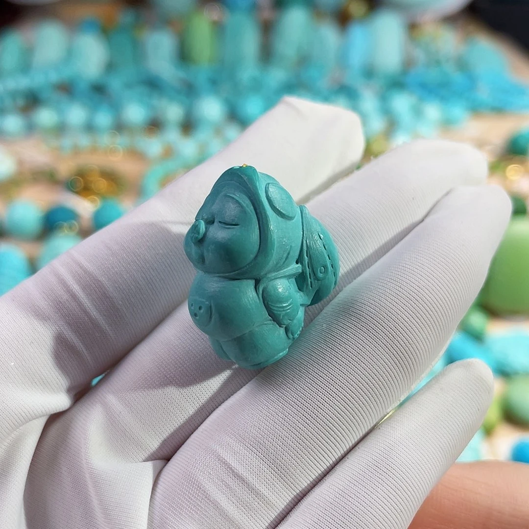 绿松石未镶嵌珠宝奇石