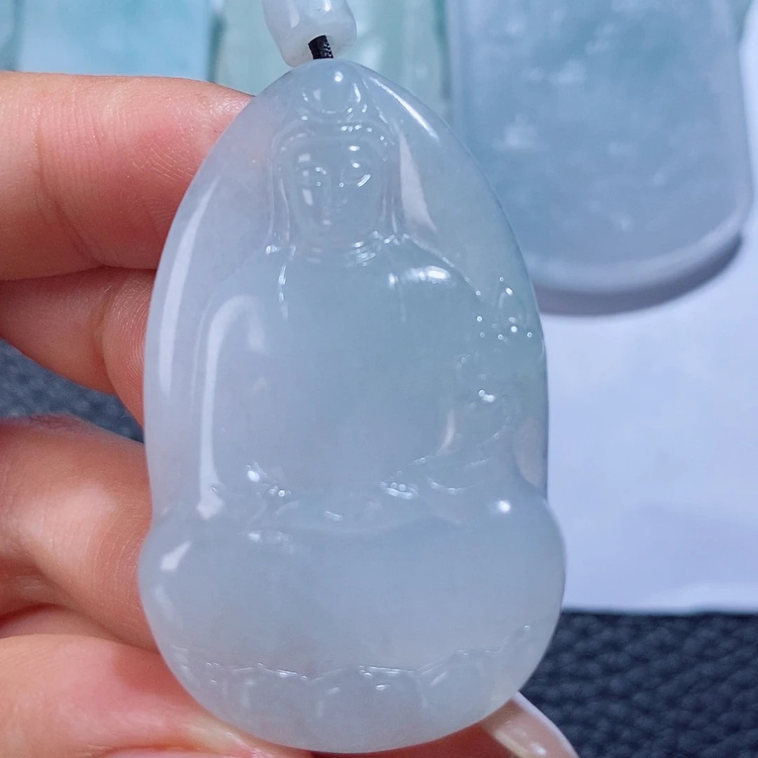 定制翡翠未镶嵌付款后联系客服确认抛光