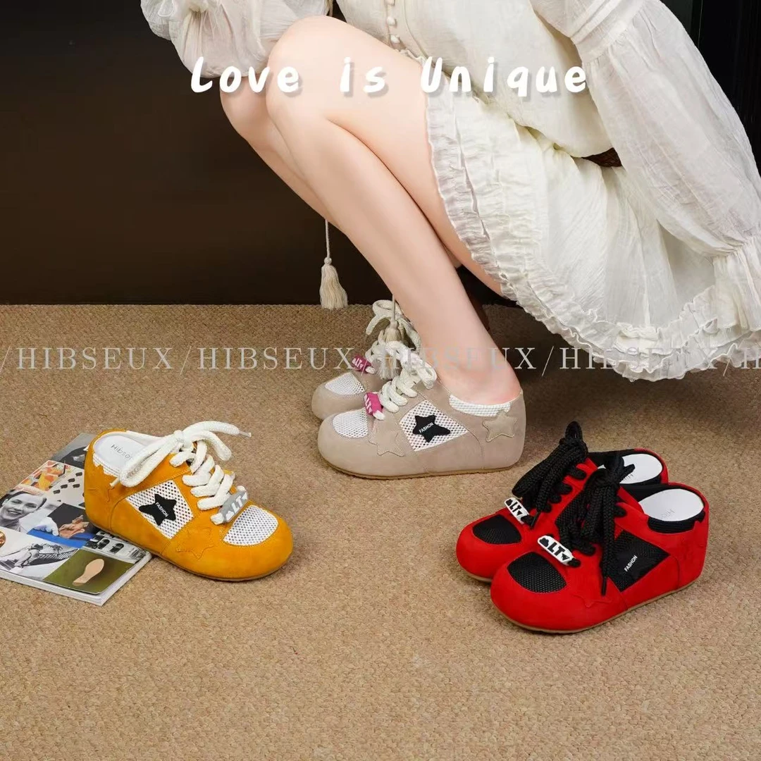 一言·百搭舒适软底夏季透气可爱休闲2025新款女鞋99159